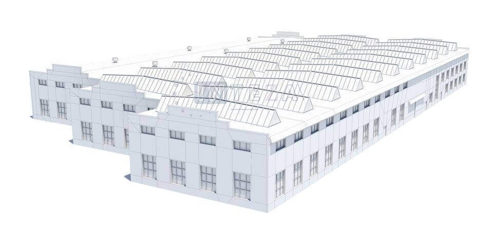 ИНТЕЗА, ООО: 3D-модель экстерьера | здания