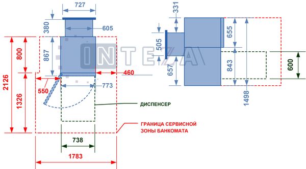 ИНТЕЗА, ООО: план размещения оборудования. модель плоская